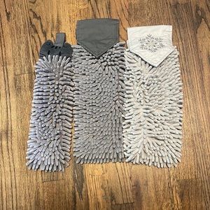 Norwex Chenille Hand Towels (3) with BacLock